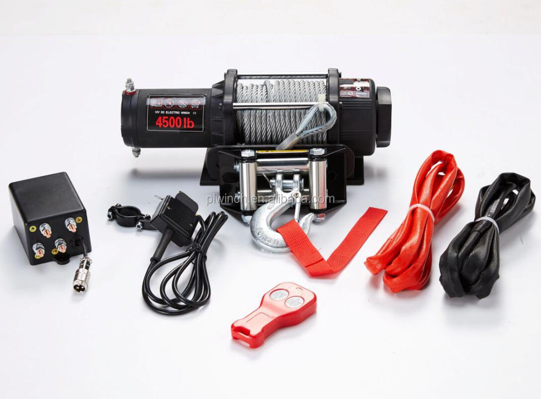 Latest 12v winch used jeep/truck/tractor/mini car/fishing waterproof electric winch for sale