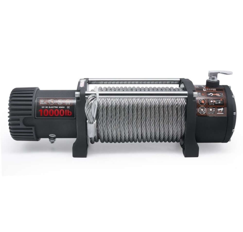 Off road 12V ATV/UTV 4*4 car electric winch 12000 lbs with synthetic rope