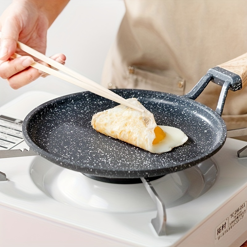 Nonstick Frying Pan Stone Coating Cookware Nonstick Omelette Pan with Heat-Resistant Handle (8/10/11 Inch)