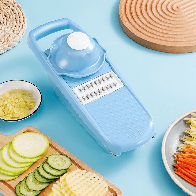 Multifunction Vegetable Slicer Chopper Grater Vegetable Shredder Cutter with Containers