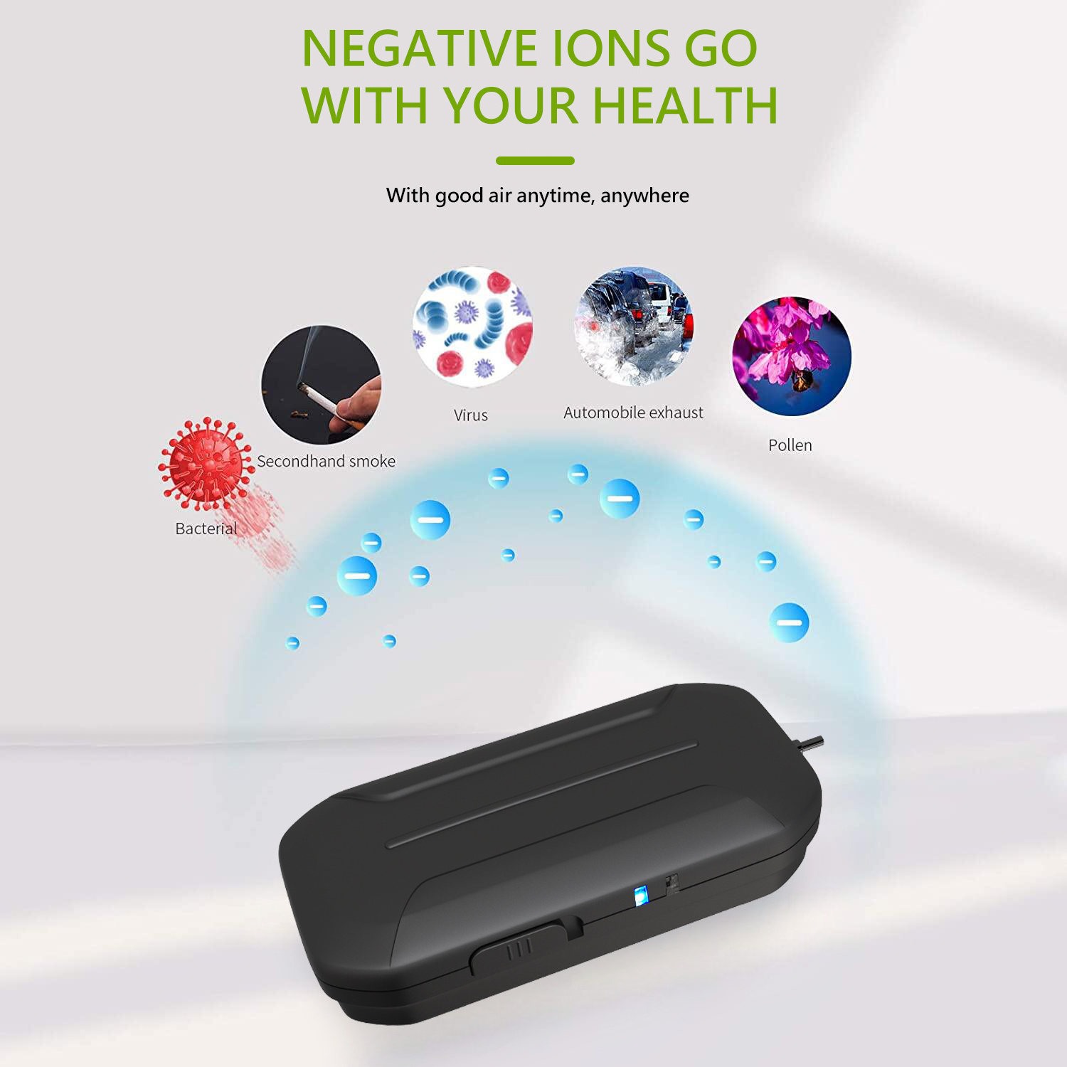 Low Price Virus Smart Usb Wearable Air Purifier And Air Freshener