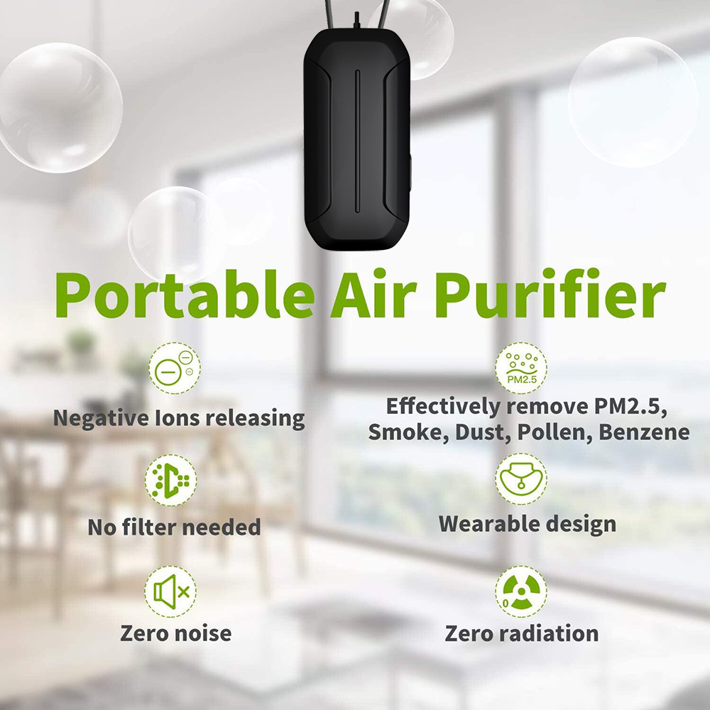 Low Price Virus Smart Usb Wearable Air Purifier And Air Freshener