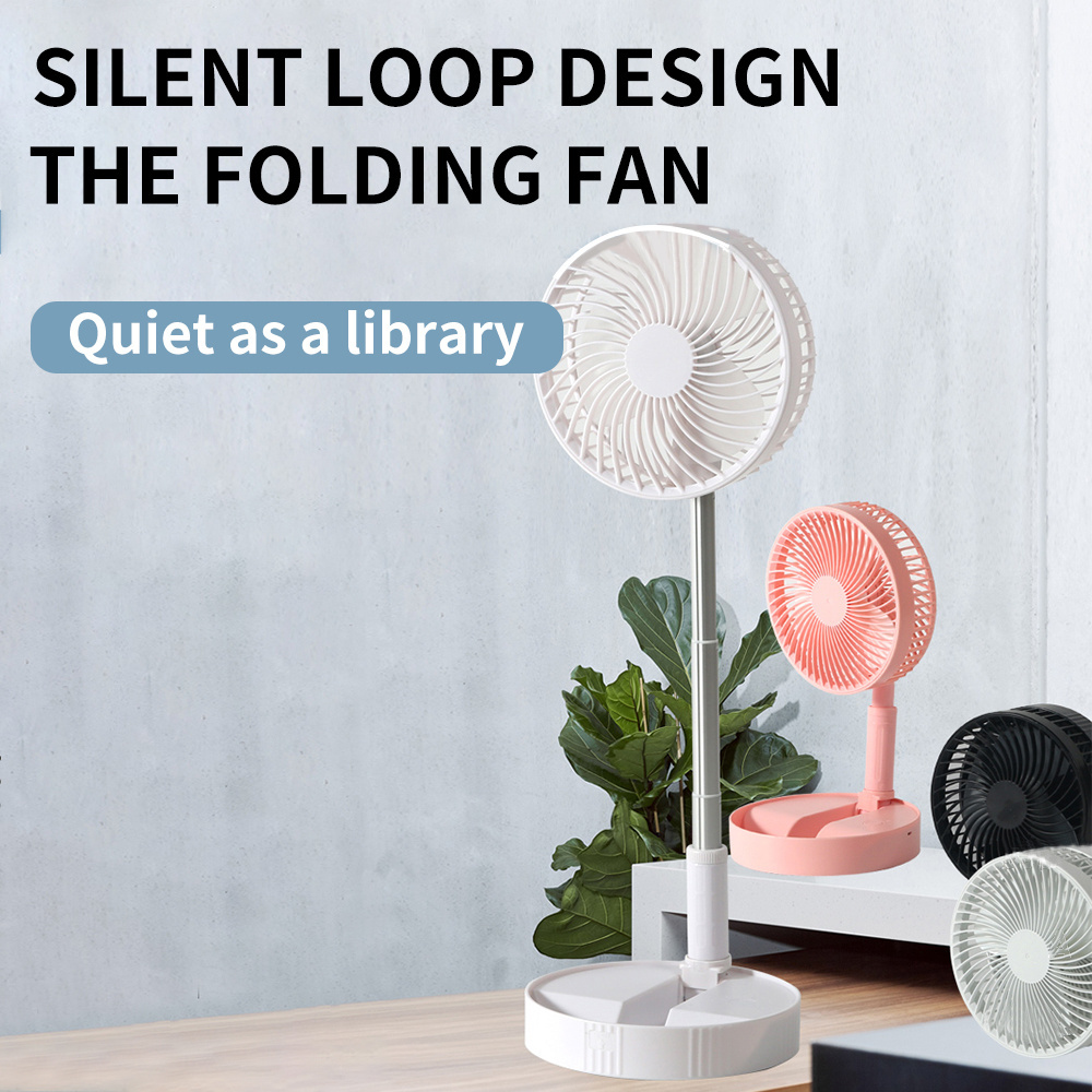 Cooling Usb Portable Rechargeable Neck Handfree Personal Ice Cute Wind Battery Fan Multicolour Handheld Light Up Pocket mini Fan