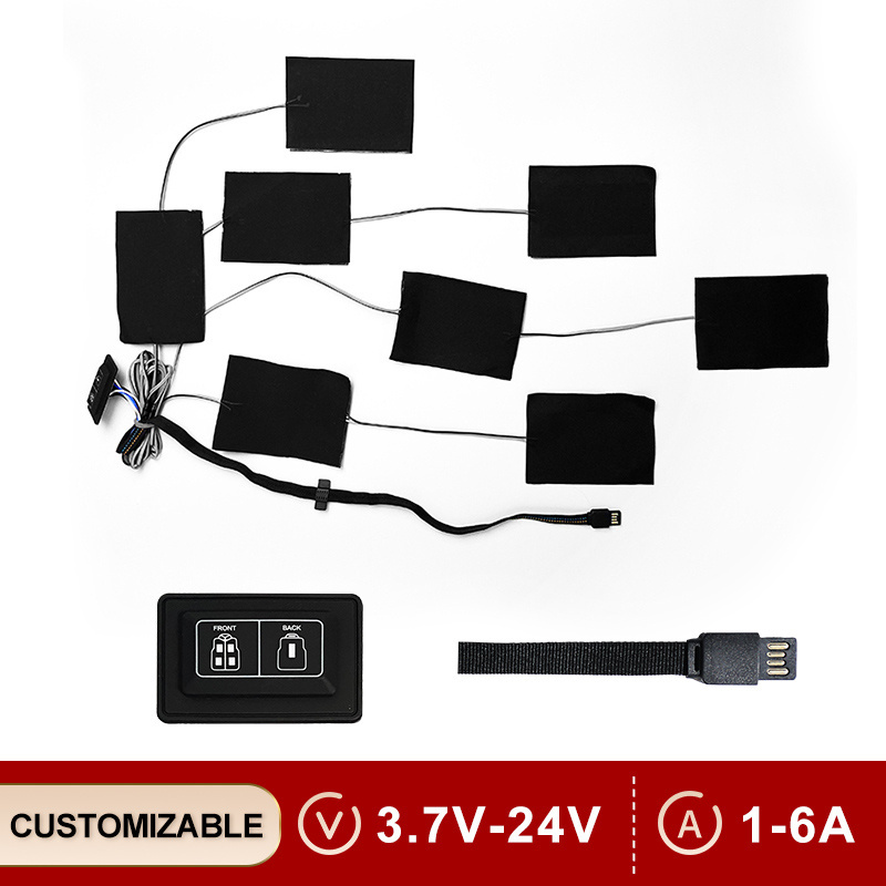 Customized Electric Graphene Heat Film Infrared Heating Film Clothes Carton Box Silicone Provided PMA Immersion Heater Support