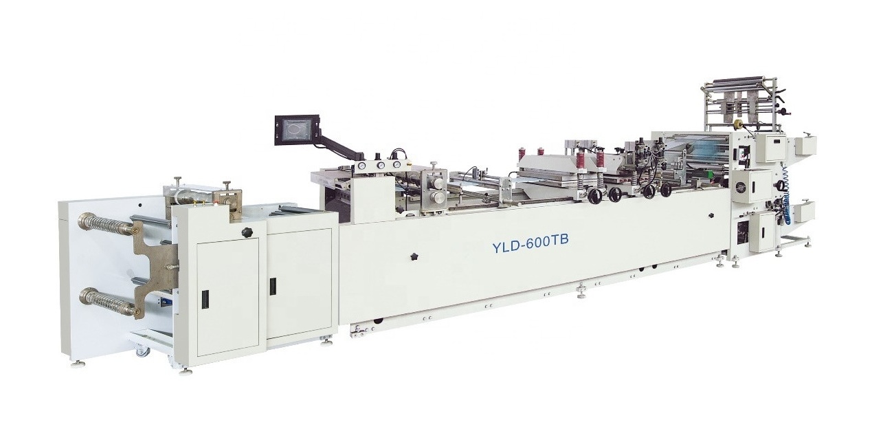 YLD 600TA/YLD 600TB medical heat seal gusseted sterilization reel and pouch making machine (paper/film)