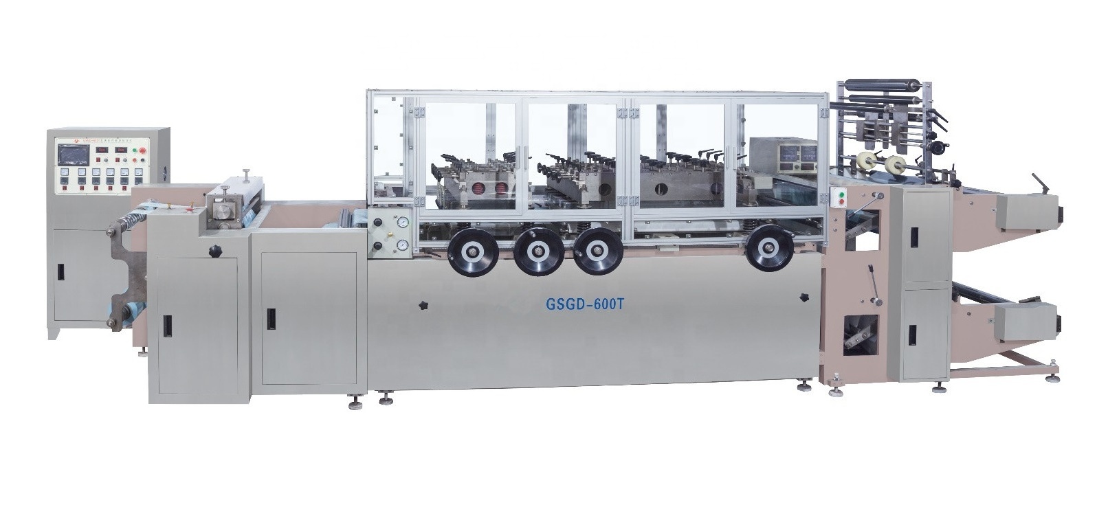 YLD 600TA/YLD 600TB medical heat seal gusseted sterilization reel and pouch making machine (paper/film)