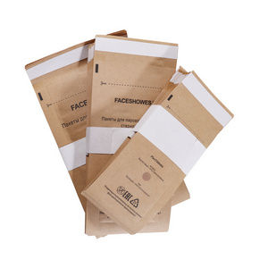 Nail Tools Disinfection Package Dry Heat sterilization Self Sealing Kraft Paper Sterilization Bags 75mm x 150mm