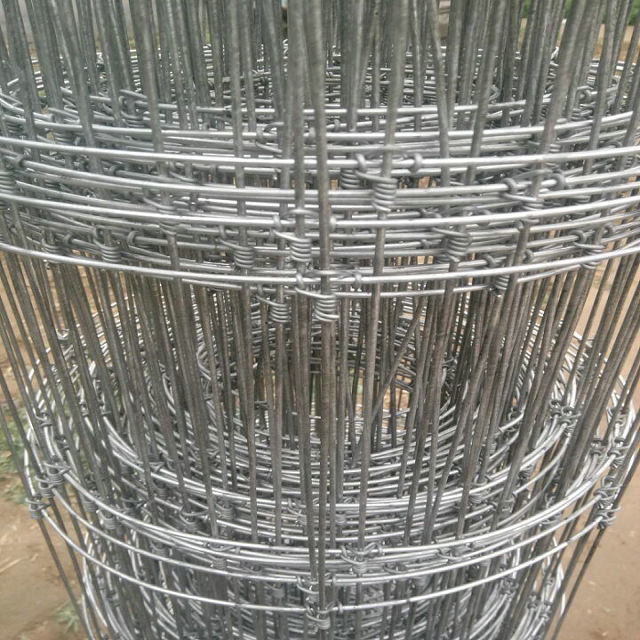 High quality galvanized sheep cattle field fence /220G heavy hot dip galvanized fence