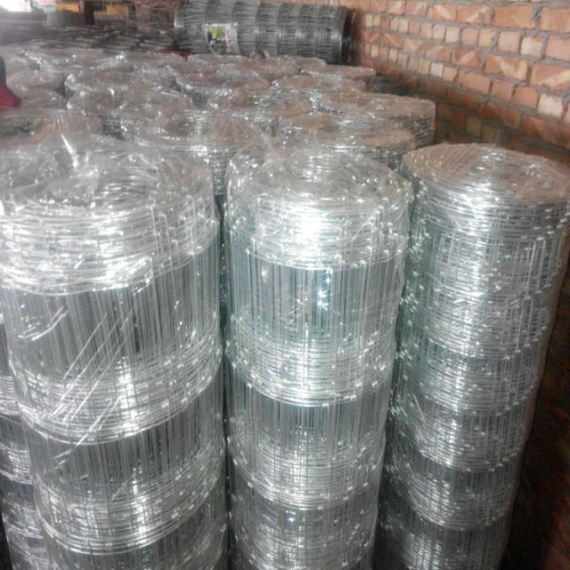 High quality galvanized sheep cattle field fence /220G heavy hot dip galvanized fence