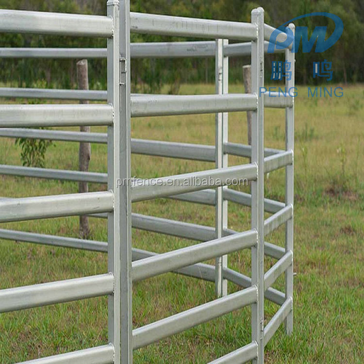 China make high quality steel pipe used round pen panels for sale