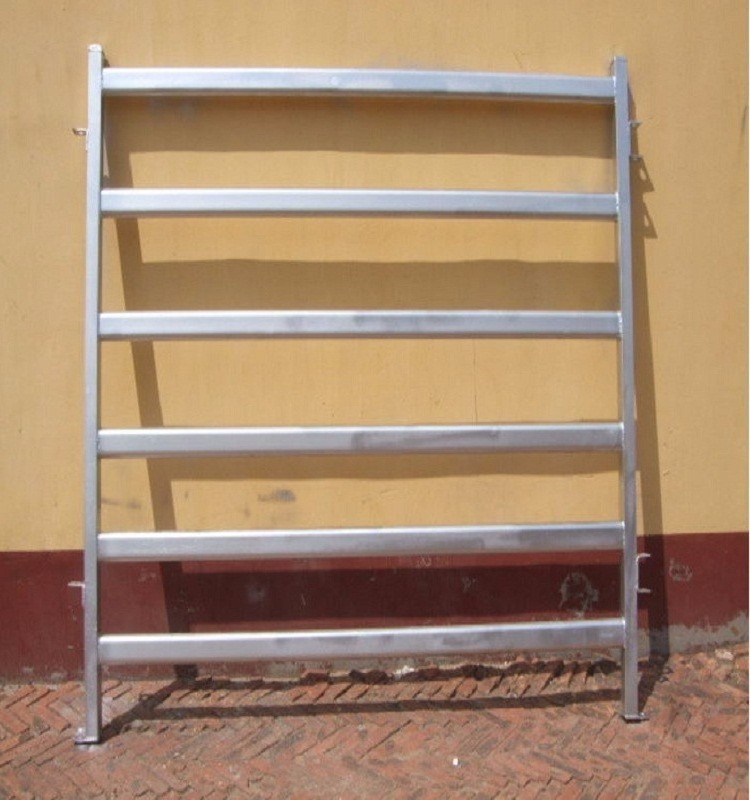 Factory Cheap 6 bars portable cattle yard panel fence /hot dip galvanized cattle panel for sale