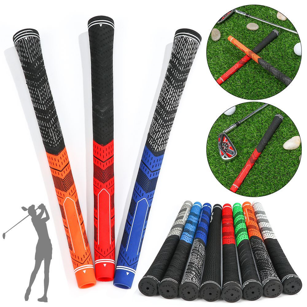 Universal Non-Slip Rubber Standard Swing Trainer Golf Club Grips Handle Golf Iron Grip