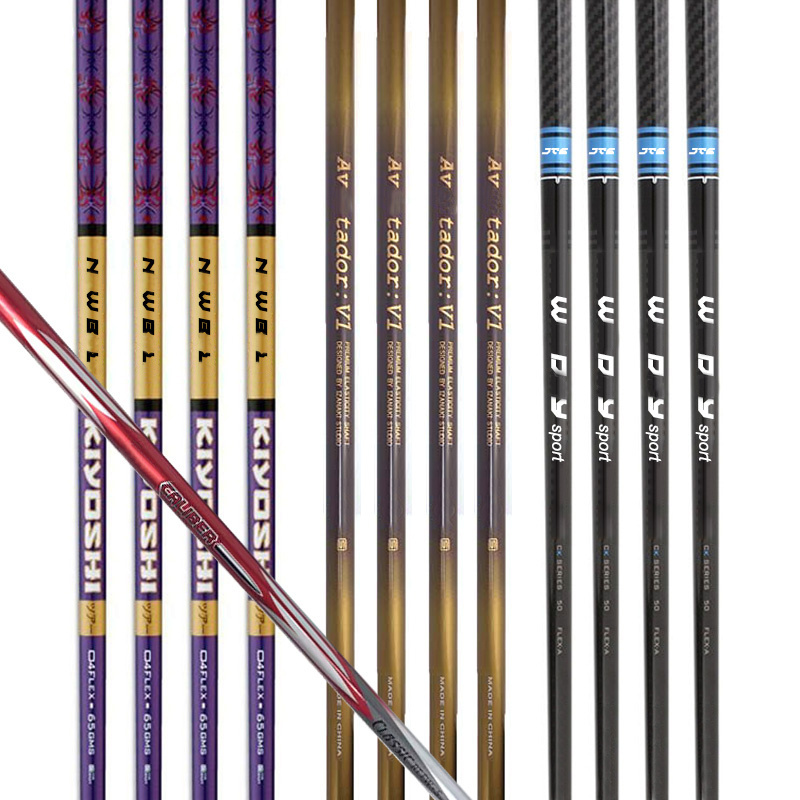 OEM New Design Golf Shafts Wholesale Graphite Custom Logo Wood Iron Golf Club Shaft Light Weight Carbon Fiber Golf Shaft