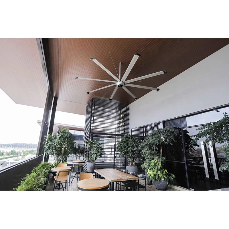 AMTHI Cow Farm Orient High Efficiency Ceiling Mounted Large Industrial Fan Hvls Big Ceiling Fan For vietnam