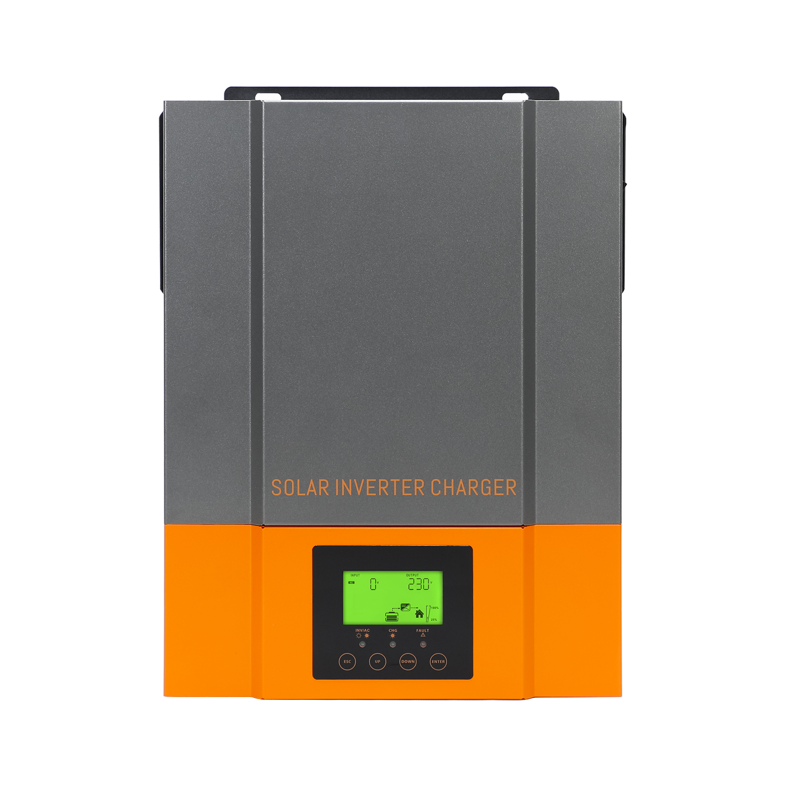 PowMr Single Phase 3.2KW 24V Solar Inverter Charger 220V 80A MPPT Charge Controller Inside 50Hz/60Hz Off-Grid Hybrid Inverter