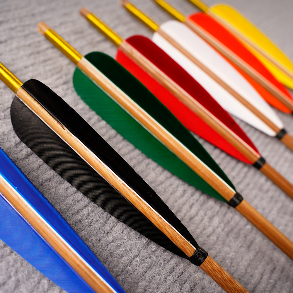 AF Archery Featured Bamboo Arrow 85cm Spine 500 Arrows For Sale