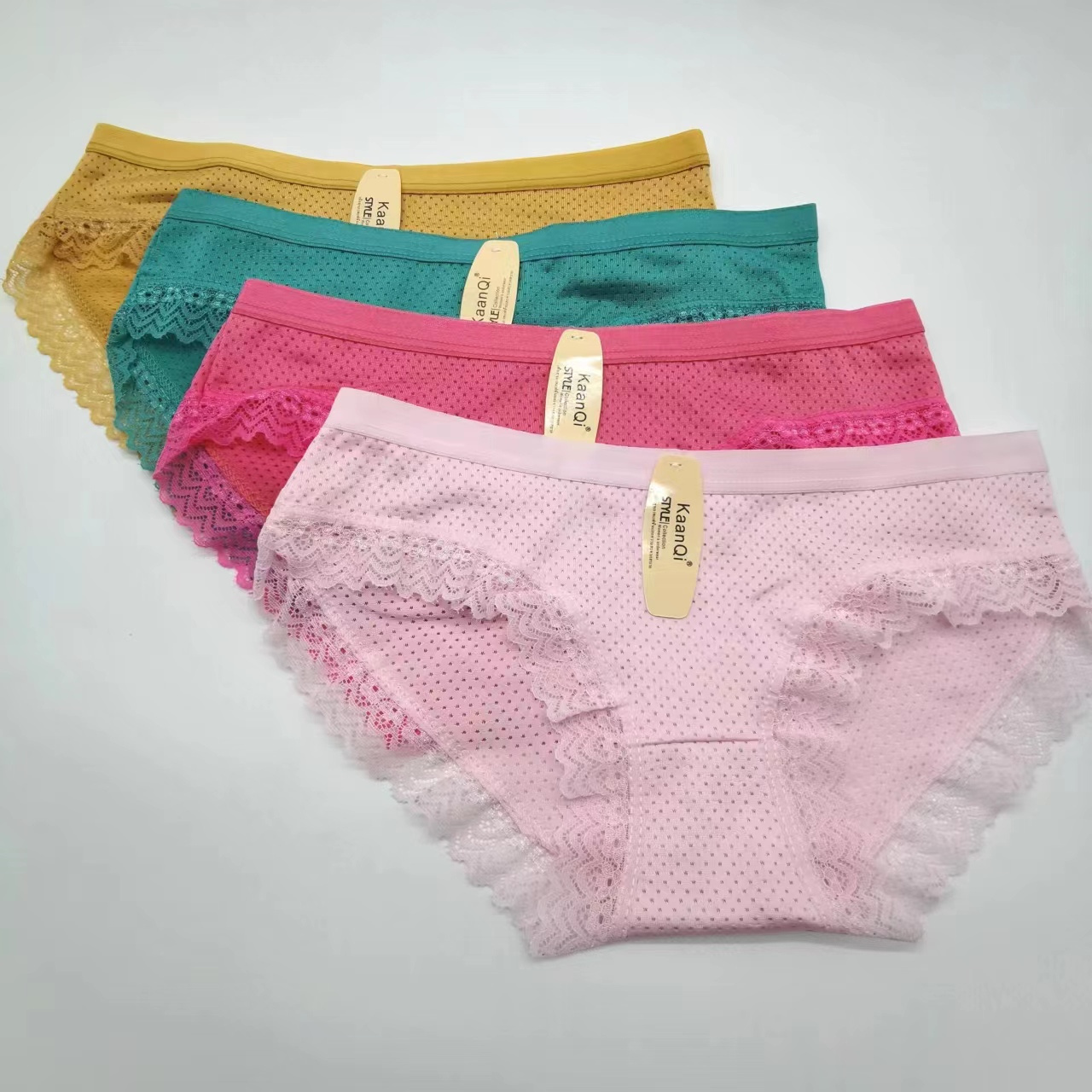 hot-selling Wholesale Summer Breathable Embroidery Jacquard Fabric Sexy Ladies Panties Underwear Cheap Price Lace Panties