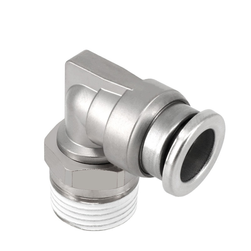 High Quality Stainless Steel  Pneumatic Push in Air Hose Coupling Touch Fittings