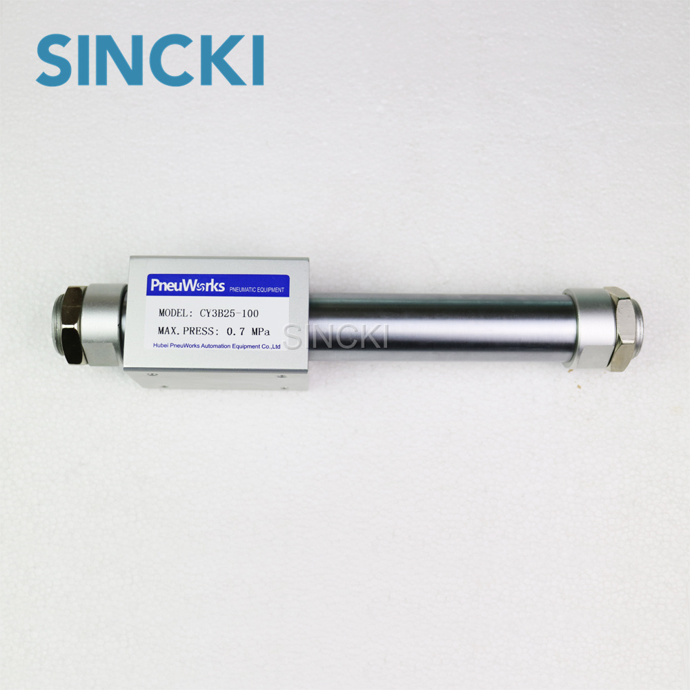 SMC CY3B 10 mm Bore Size Magnetic Rodless Cylinder Rodless Pneumatic Cylinder