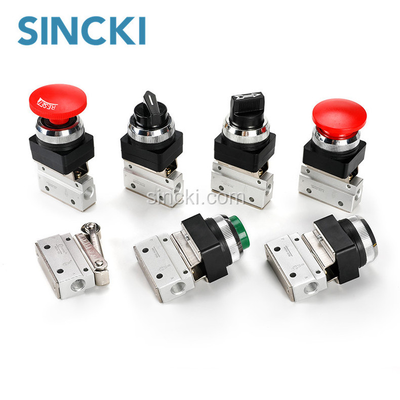 MOV Series Button Type Mechanical valve Pneumatic Valve