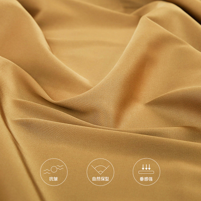 High Quality Factory 95 Polyester 5 Spandex Fabric Wrinkle Resistant Stretch Polyester Satin Fabric for Home Textile