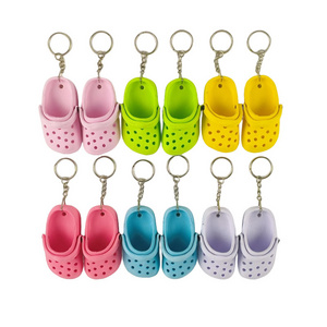 Mini Small Cave Shoes Pendant 13 Holes Small Slippers Shoes Keychain