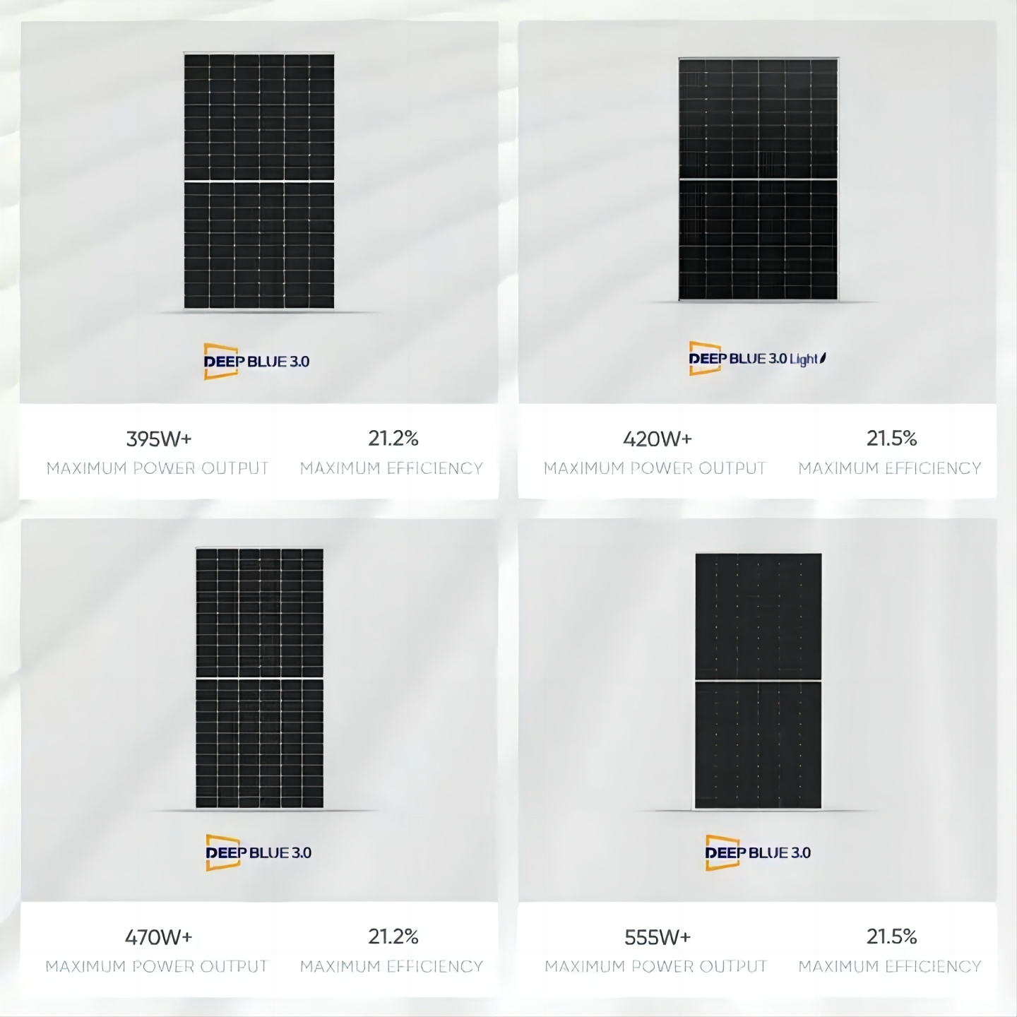 JA Solar Industrial High Sun Power Monocrystalline Silicon Solar Panels 530W 540W 545W 550W with High Efficiency Half Cells