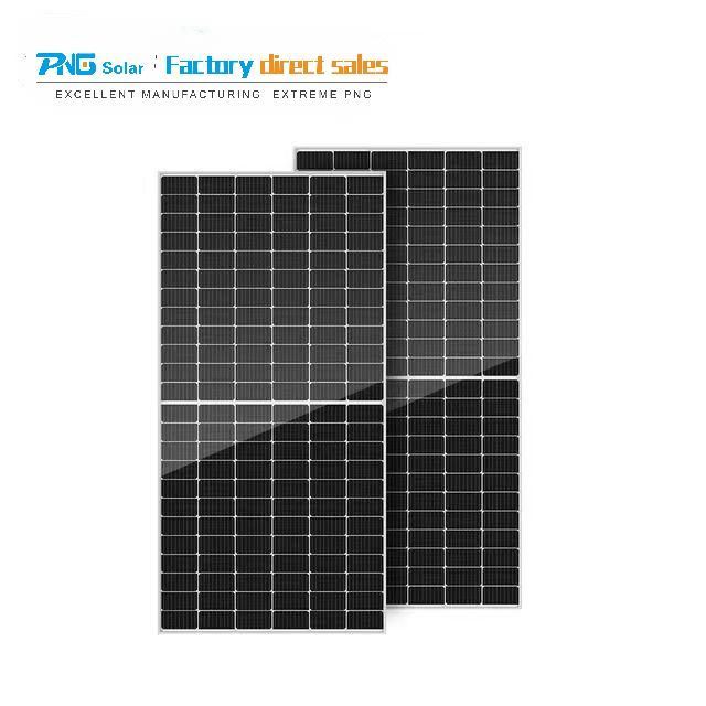 PNG 450w 480w 500w 550w sun power mono half cell solar panel 1000w price 600 watt pv module