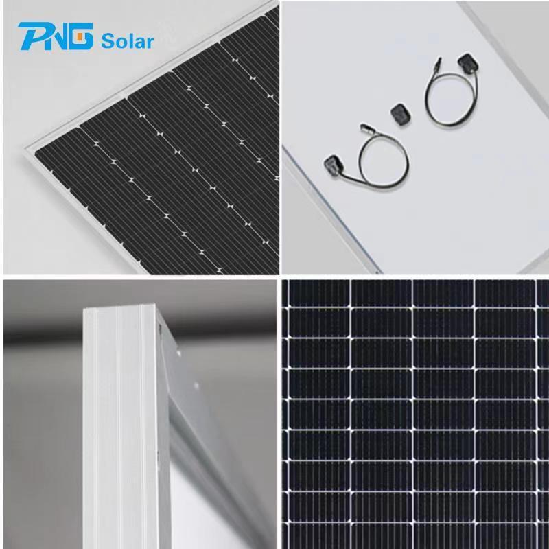 PNG 450w 480w 500w 550w sun power mono half cell solar panel 1000w price 600 watt pv module