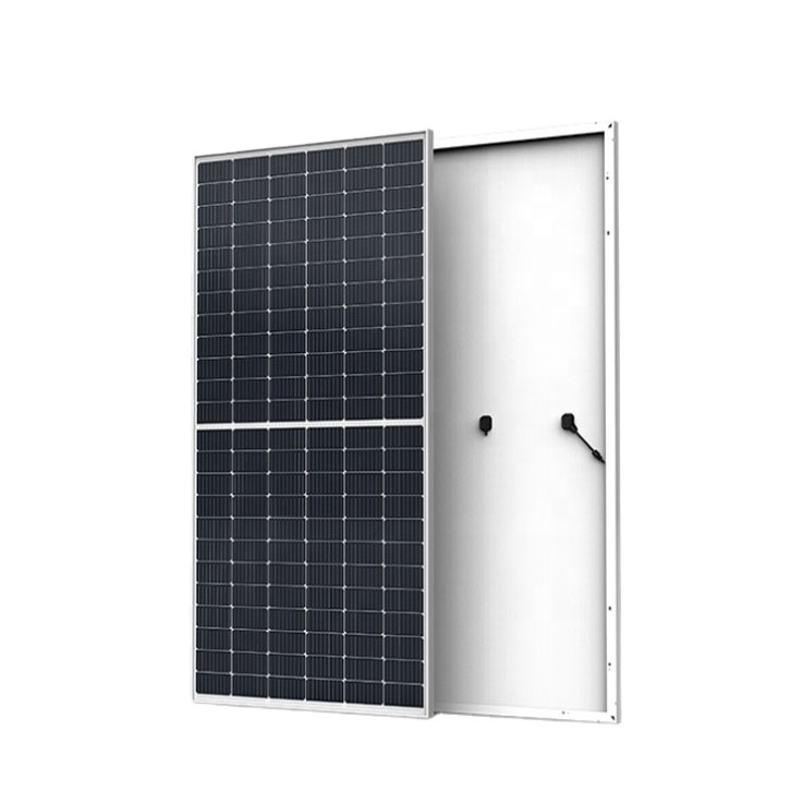 PNG PERC half cell 400W 450W 500W 550W paneles solares, on grid solar power energy system