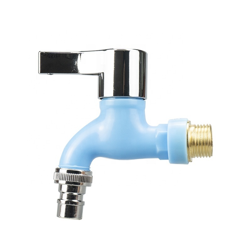 2024 High quality cheap pp plastic faucet  Plastic Water Tap for bathroom hot water tap shower