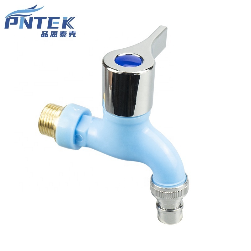 2024 High quality cheap pp plastic faucet  Plastic Water Tap for bathroom hot water tap shower