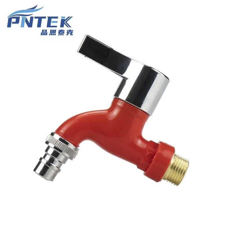 Pntek Luxury Water Tap Kitchen Faucets with Drinking Water Tap Automatic Water Saver Tap Single Handle Metered Faucets Ceramic