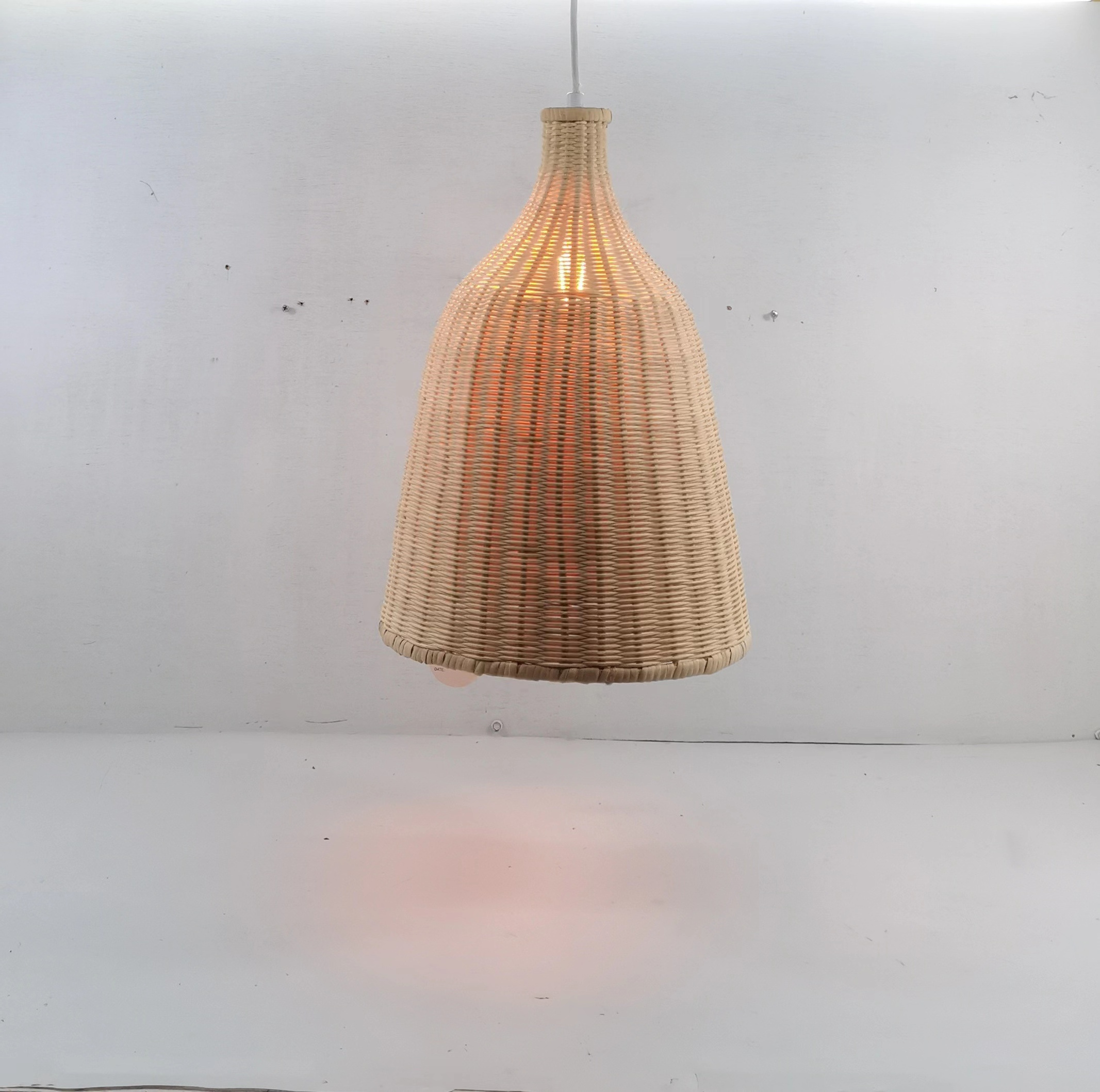 Hot sale Handmade rattan lamp shade Wicker lamp Boho Pendant Light made