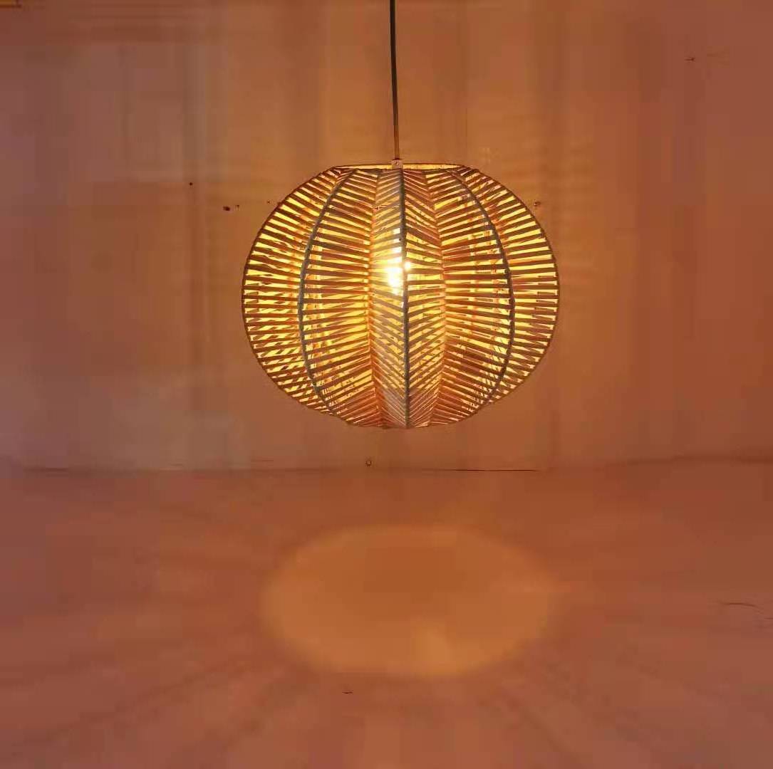 Hot Trend  Lampshade Frames Hanging Lamp Eco Friendly Durable Furniture Decoration Rattan Lampshades