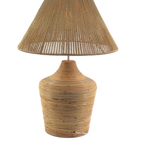 Natural Farmhouse Rattan Chandelier Pendant Lamp Shade Ceiling Lighting rattan lamp shade