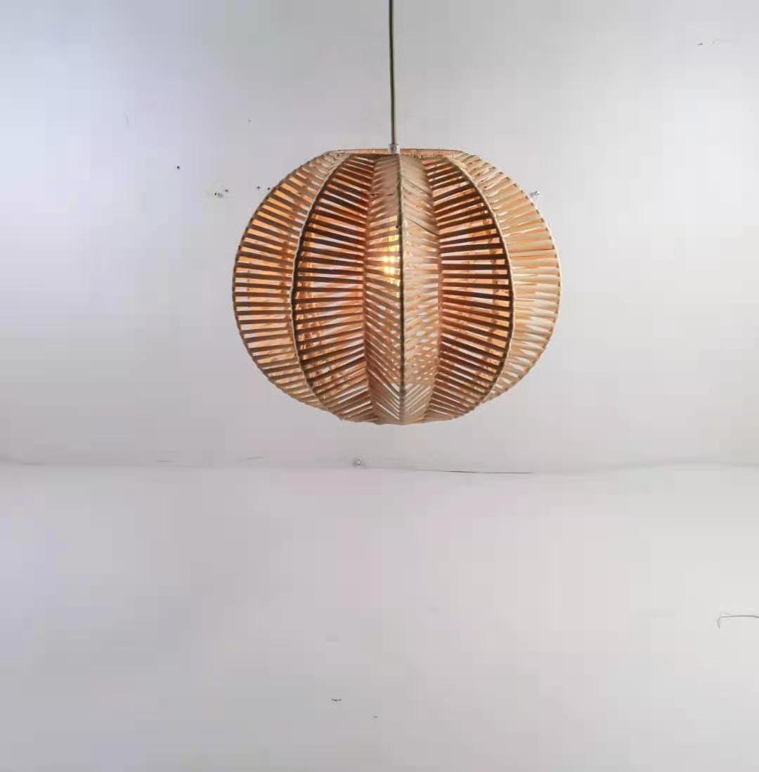 Hot Trend  Lampshade Frames Hanging Lamp Eco Friendly Durable Furniture Decoration Rattan Lampshades