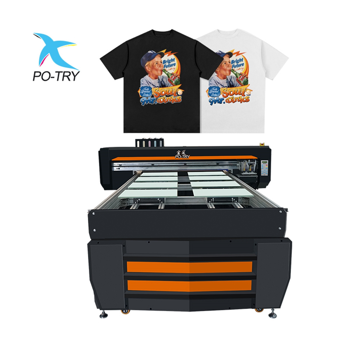 Potry Economical Cost A3 30Cm*50Cm Dtg T Shirt Printer Cheap Direct To Garment Printer For Cotton Tshirt