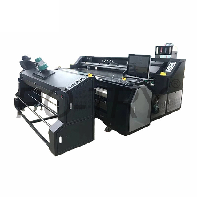 4 head High speed  pigment Inkjet printer  for cotton fabrics  with 5113 print head The hottest one pint on the fabric