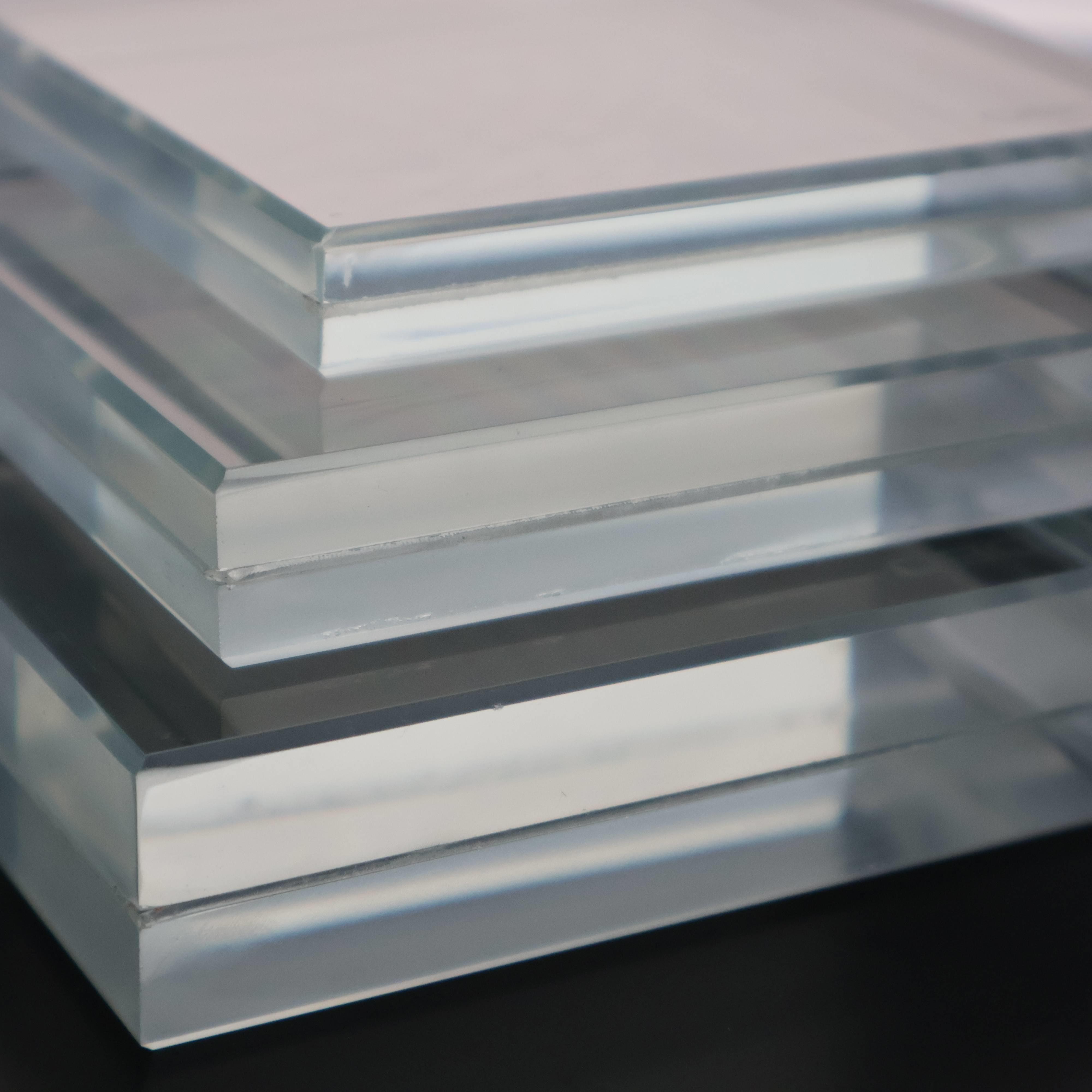 High Quality Custom PVB SGB Interlayer Film Safety Security Tempered Toughened Laminated Glass For Windows