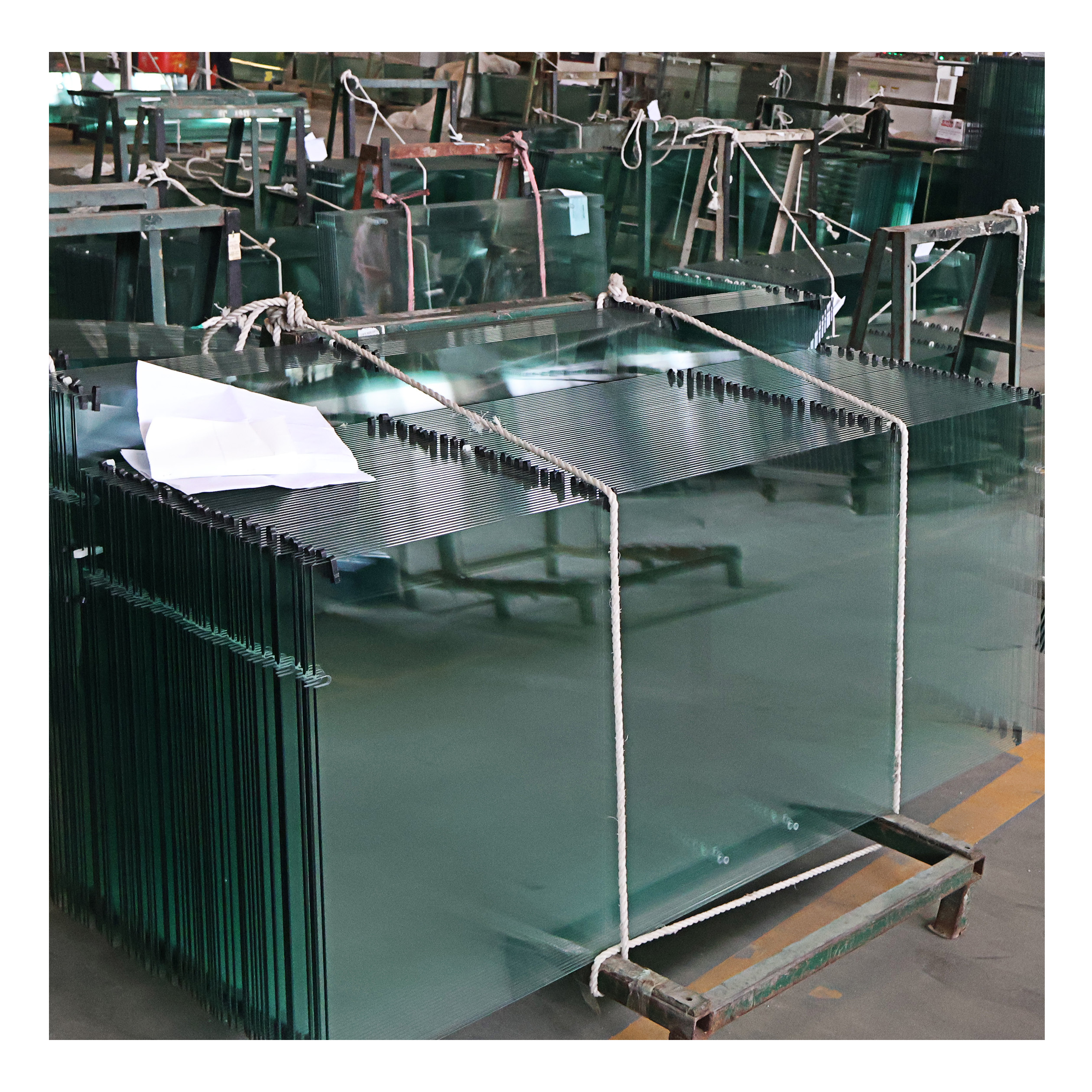 Top Quality 12mm Tempered Toughened Glass Cost Per Square Foot Tempered Safety Glass In Buildings