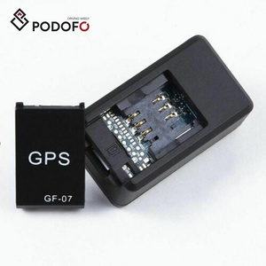 Podofo Mini GF-07 GPS Long Magnetic SOS PAD Tracking Device for Vehicle /Car/ Personal Tracking Locator System Anti-lost device