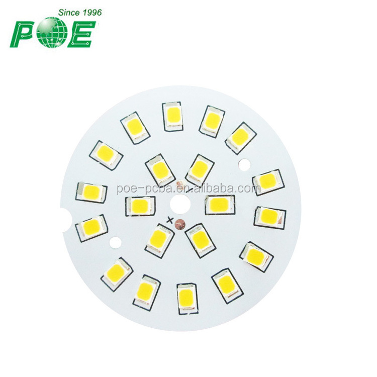 China Aluminum LED PCB Light Bulb PCB Assembled Manufacture SMD LED PCB Circuit Board