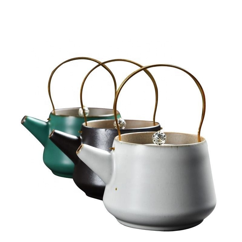 Ceramic Tea Pots & Kettles Porcelain Tea Pot Set With Tray Coffee & Tea Sets With  Cup