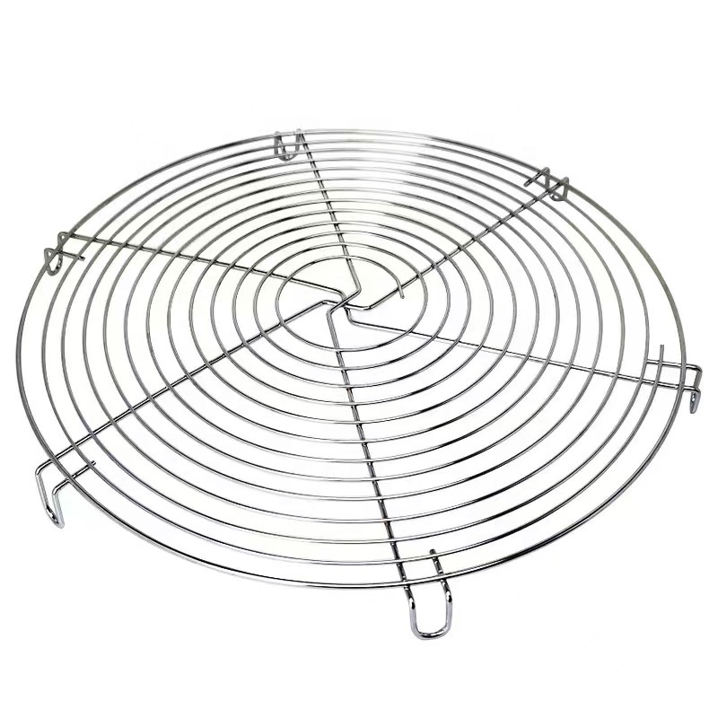 Non-Stick  Round Cooling Rack Cooking Racks Steamer Cake Wire Baking Rack