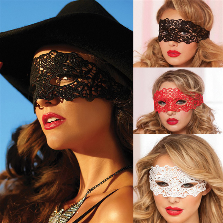 Poeticexist Mysterious Half Face Venetian Eye mask Sexy Lace Halloween Ball Costumes Mardi Gras Party Masquerade Mask For Women