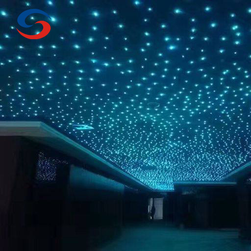 Fibra Optica Lighting Fiber Optic Star Ceiling Tiles Star Ceiling For Home Living Decoration Accept Customization