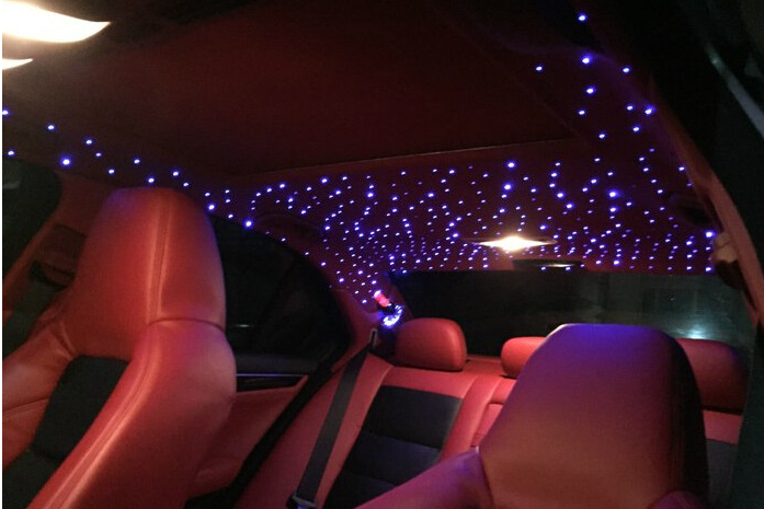 Plastic optic fiber starry sky ceiling car roof decoration led lighting 45w led light engine