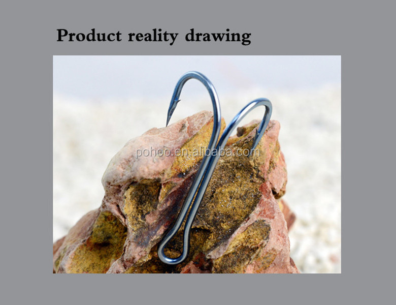 high quality fishing double hook factory wholesale fishing hook