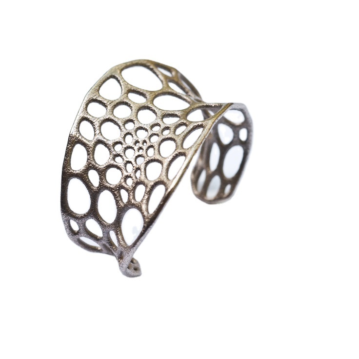 Custom design high speed steel 3d metal printing jewelry service